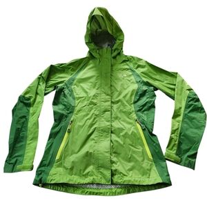 Mountain Hardwear Green Women's Lightweight Rain Shell Jacket. Sz. XS